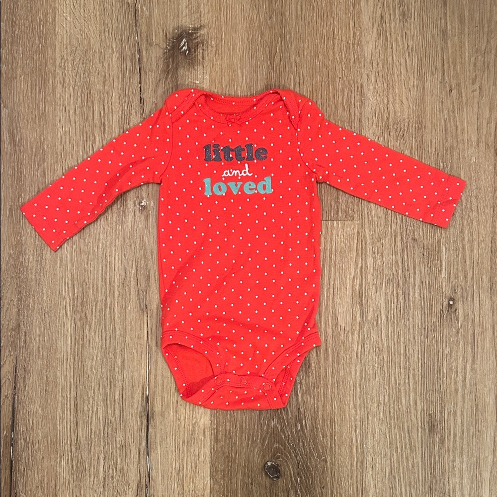 Carter's Red Polka Dot Bodysuit